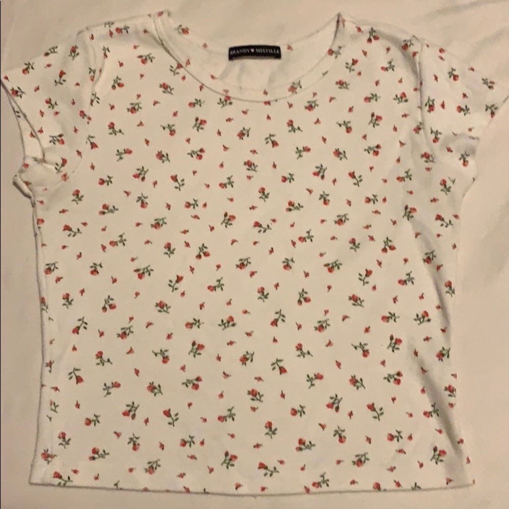 Brandy Melville flower top